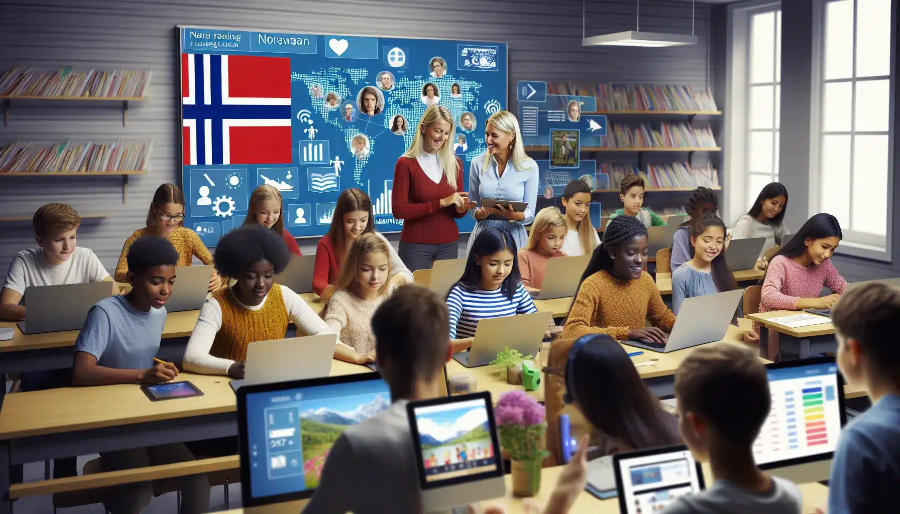 Digitalisering i norsk utdanning: hva er nytt? Ki, adaptive plattformer og trygg bruk 3 Digitalisering i norsk utdanning: hva er nytt? Ki, adaptive plattformer og trygg bruk – illustrasjon 2