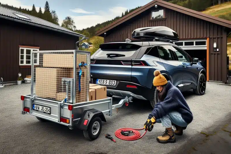 Hvordan velge riktig tilhenger til elbilen din
